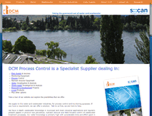 Tablet Screenshot of dcmprocesscontrol.com